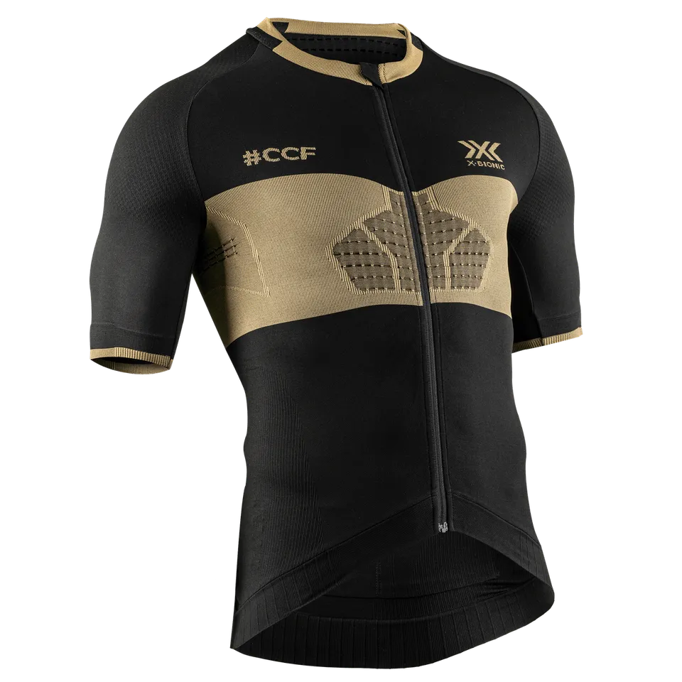 x-socks-colnago-invent-4-0-cycling-shirt-black-gold-herren image 1