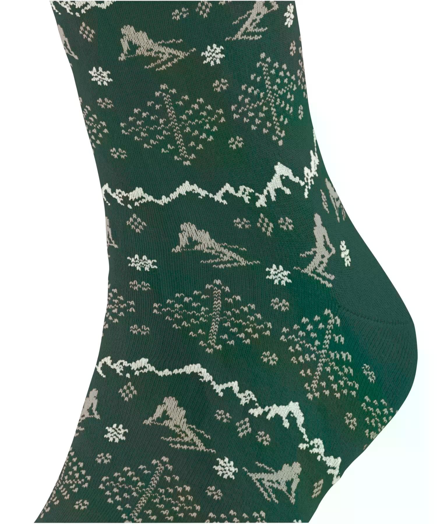 falke-ski-slope-so-socken-hunter-green-39-42-baumwolle-winter image 3