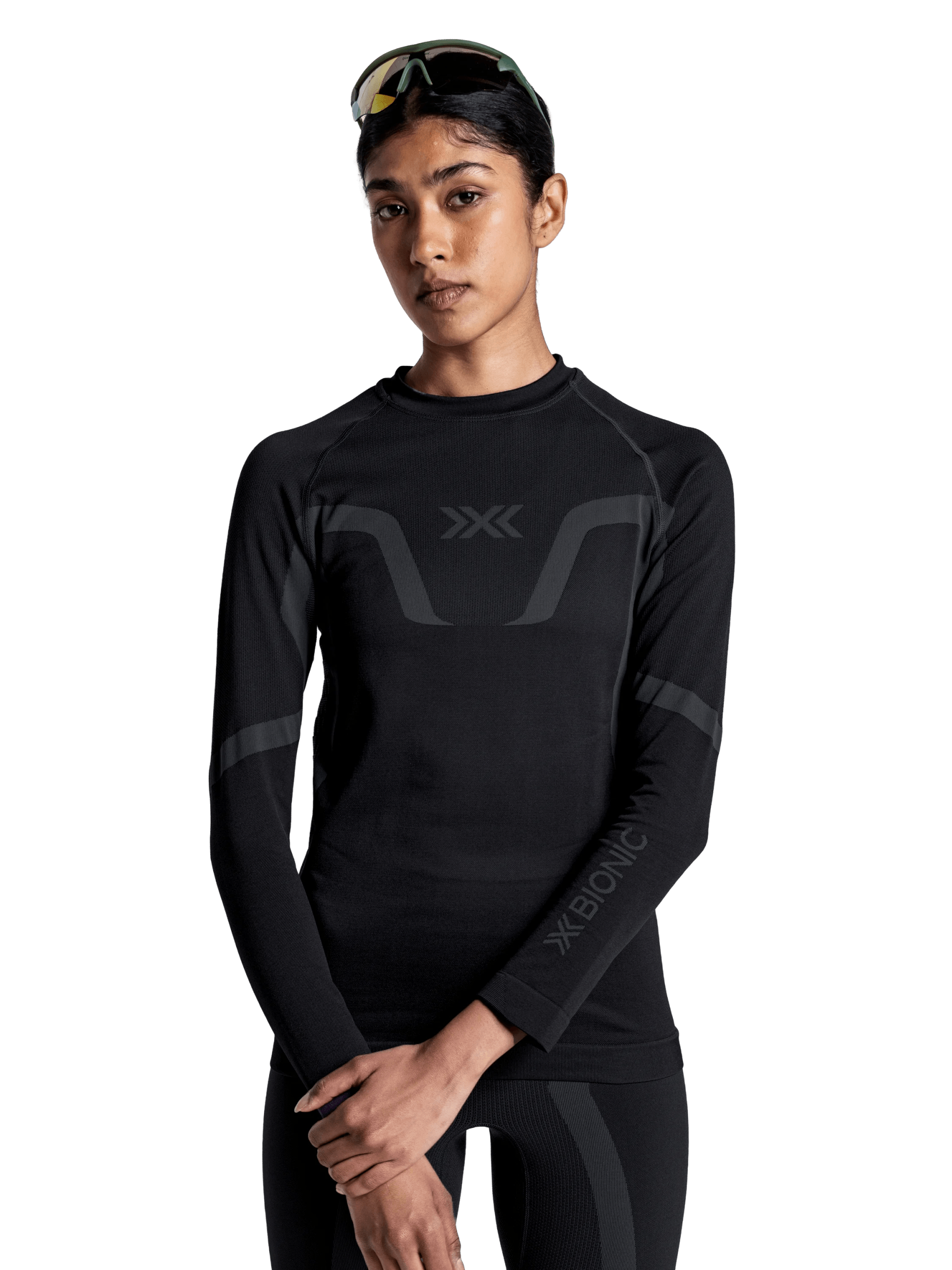 x-socks-x-ential-baselayer-ls-damen-thermoshirt-schwarz-m image 2