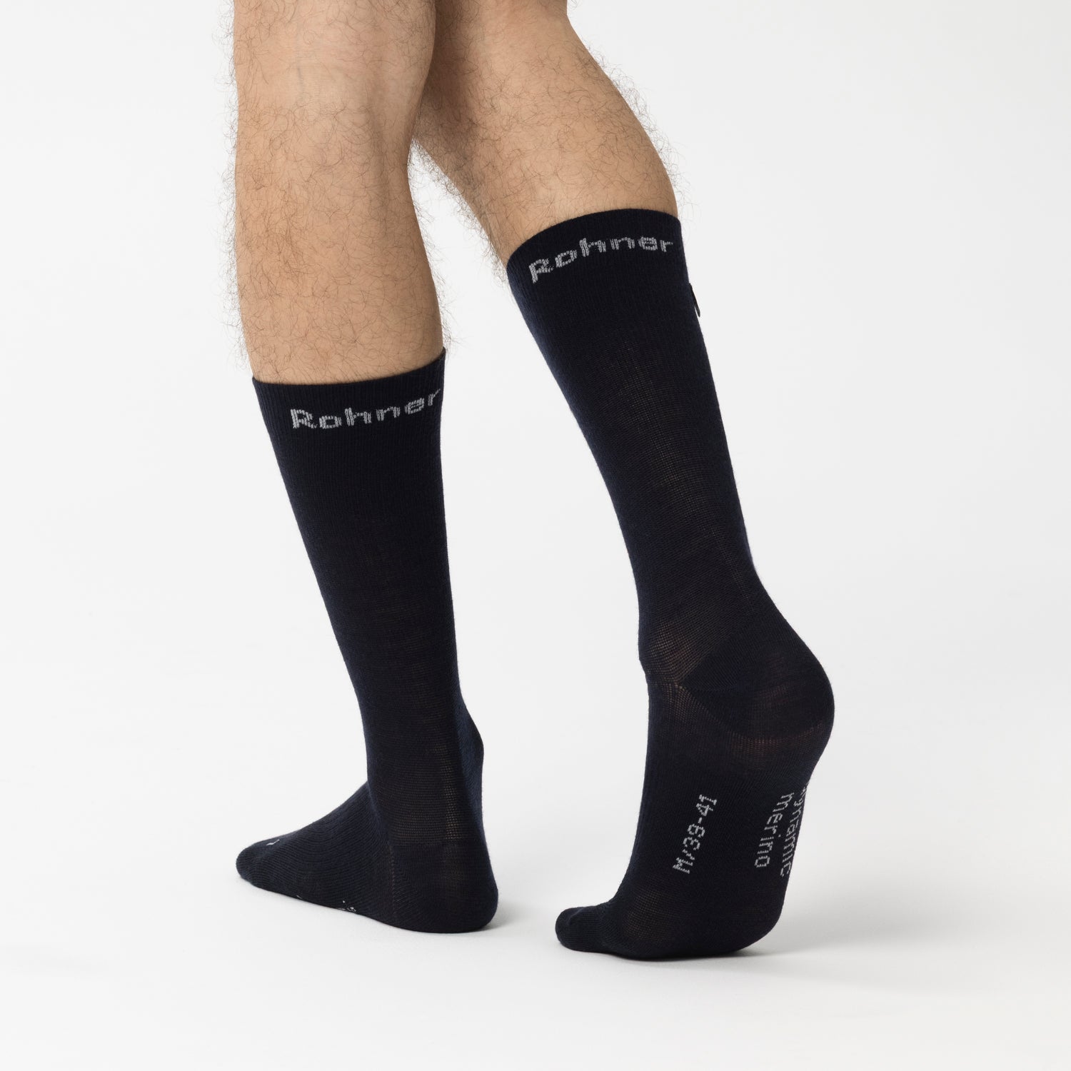 rohner-dynamic-merino-wandersocken-schwarz-merinowolle image 5