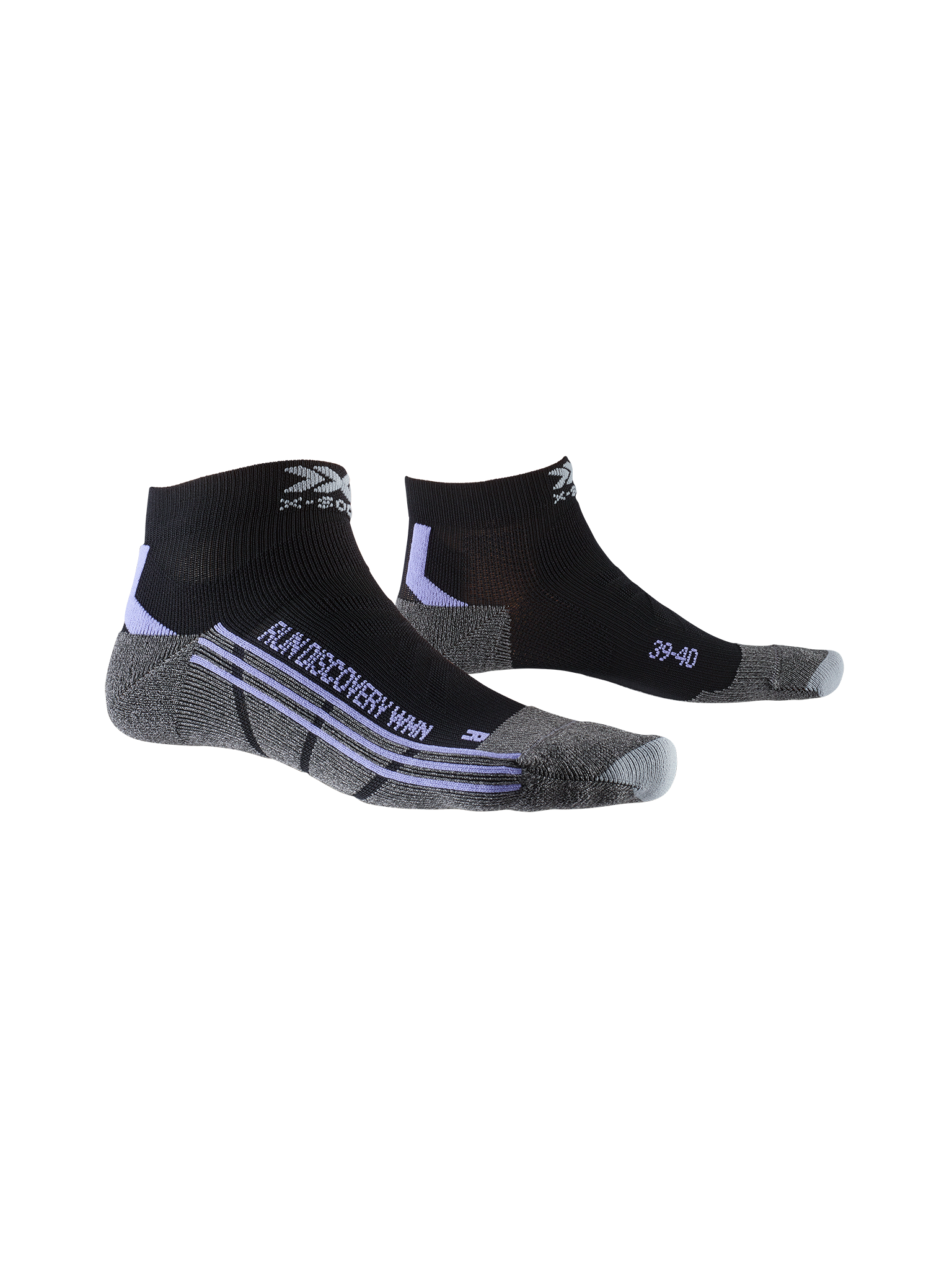 x-socks-run-discovery-4-0-wmn-laufsocken-schwarz-37-38 image 1