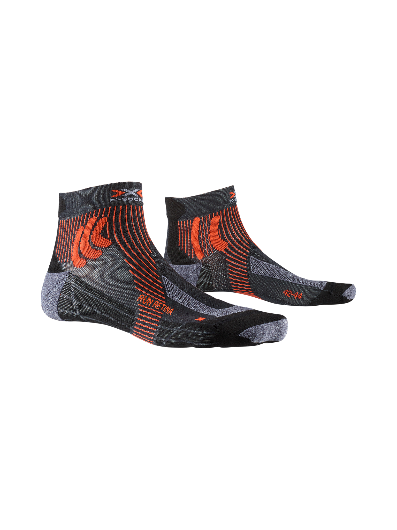 x-bionic-run-retina-laufsocken-stone-grey-39-41 image 1