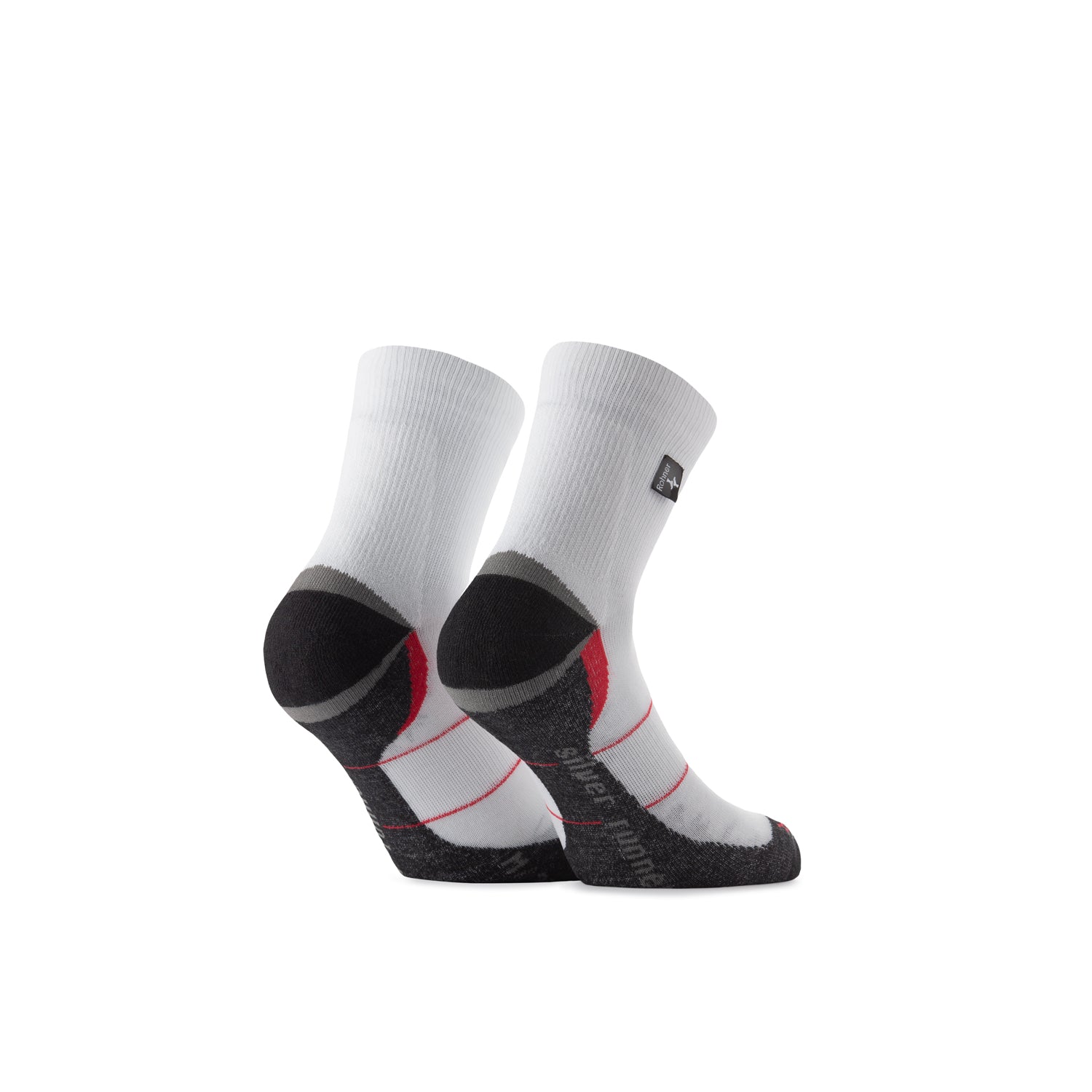 rohner-silver-runner-l-r-ii-laufsocken-antibakteriell-schwarz image 2