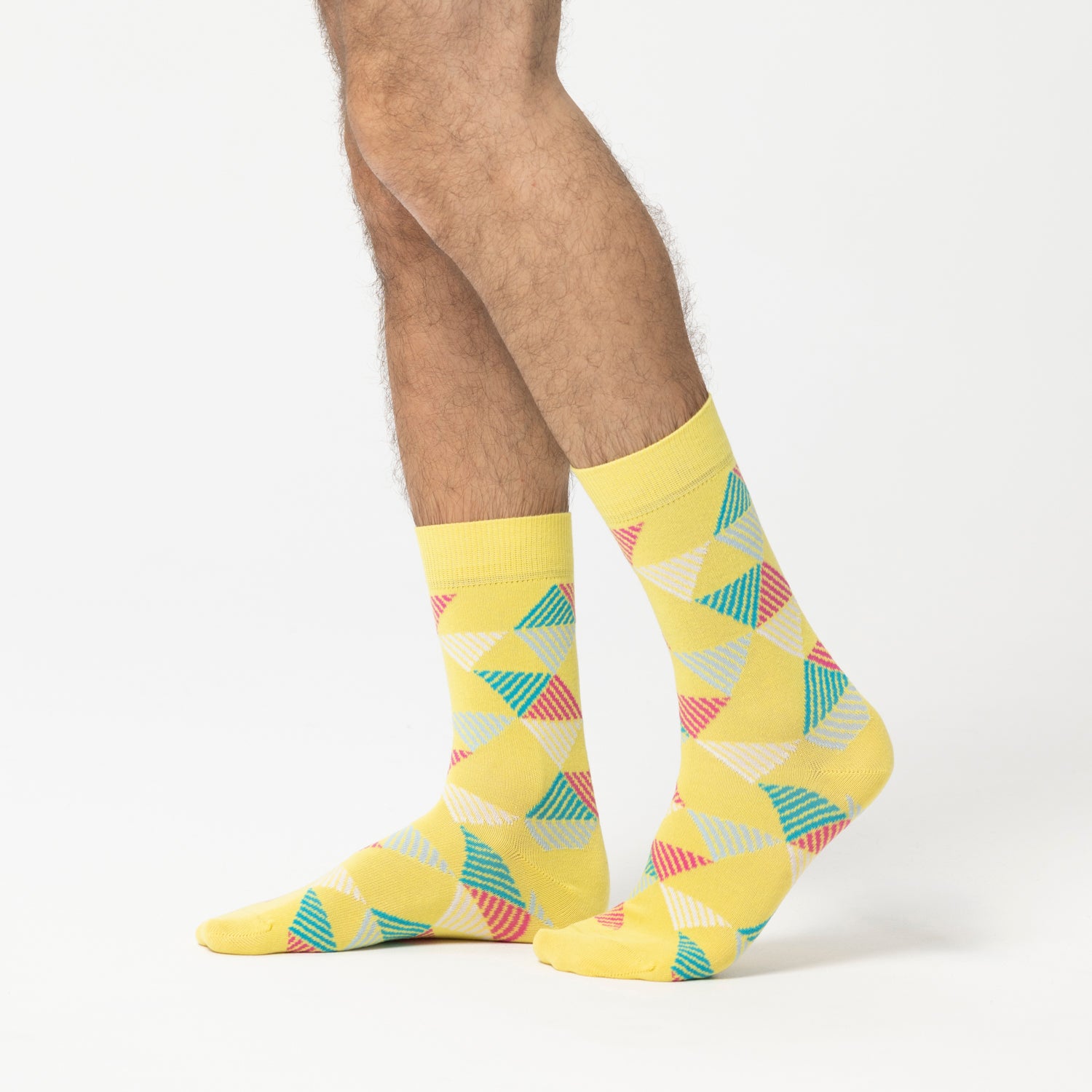 rohner-fashion-socken-yellow-39-42-temperaturausgleichend image 4