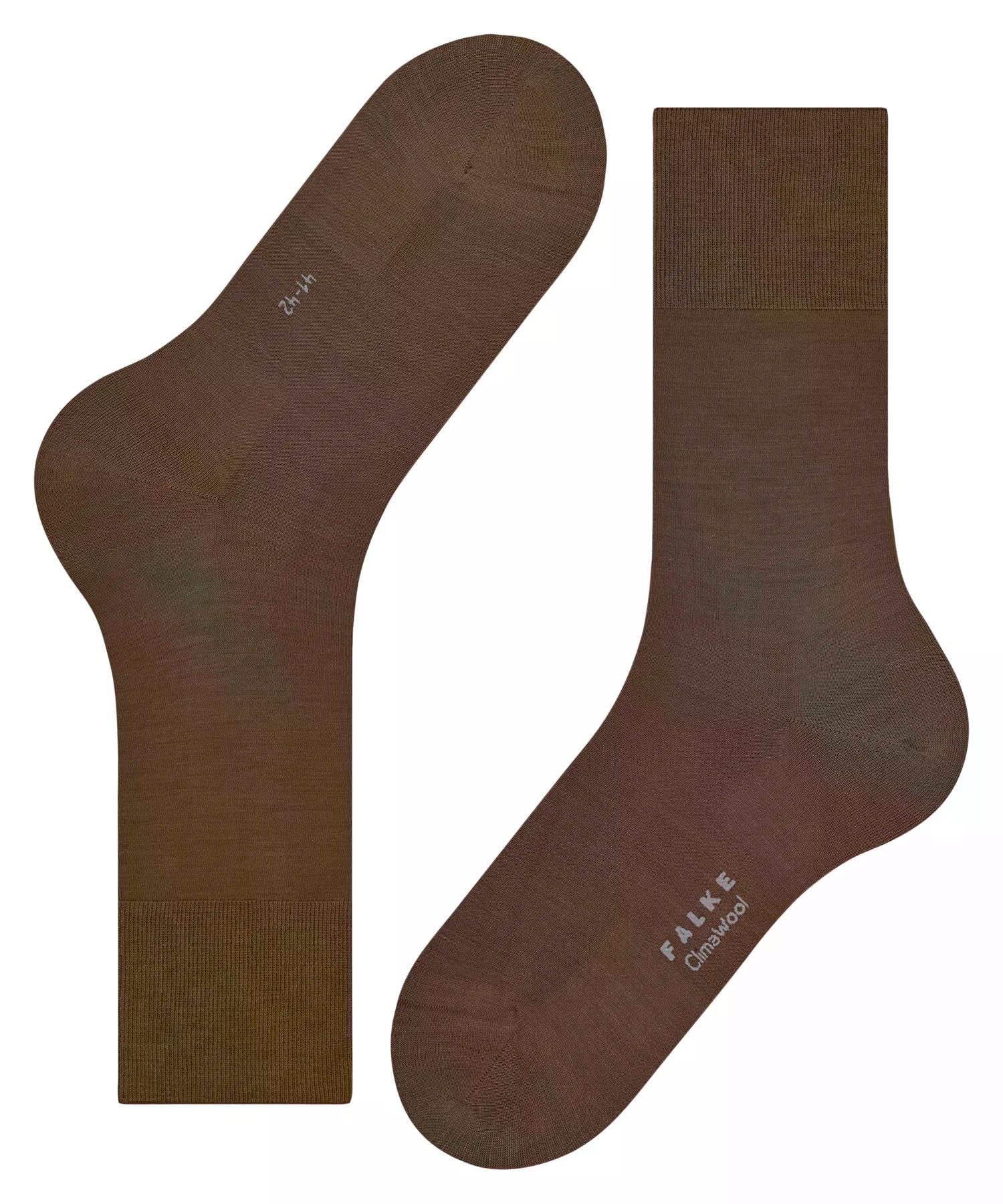 falke-climawool-socke-cappuccino-39-40-merinowolle-lyocell image 6