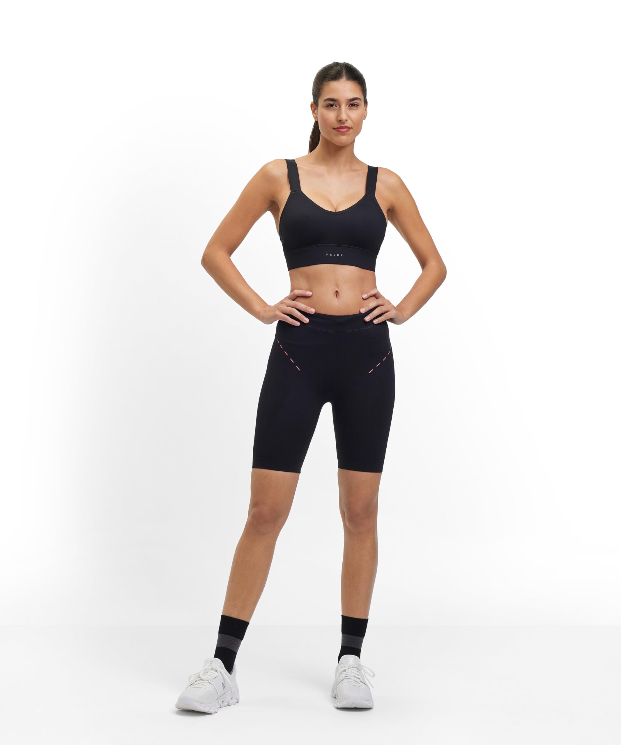 falke-madison-sport-bh-damen-schwarz-s-high-impact image 3