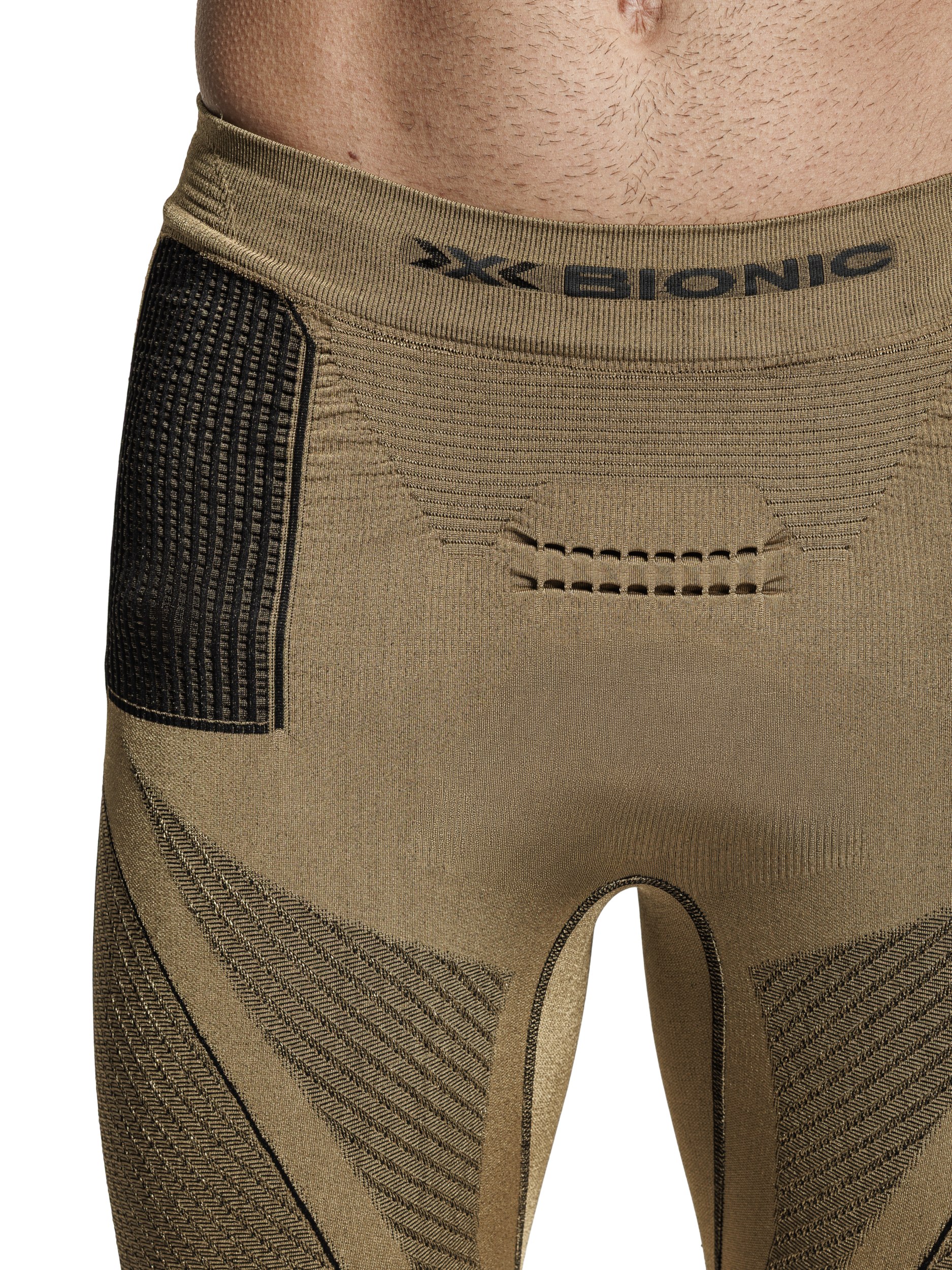 x-bionic-radiactor-4-0-pants-3-4-herren-thermohose-gold image 3