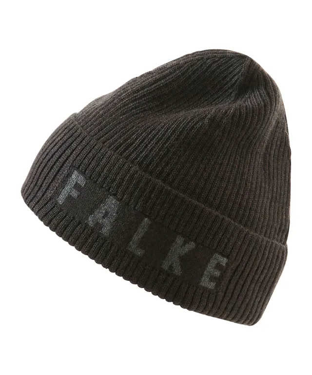 falke-keep-warm-m-tze-merinowolle-braun-brown-melange image 1