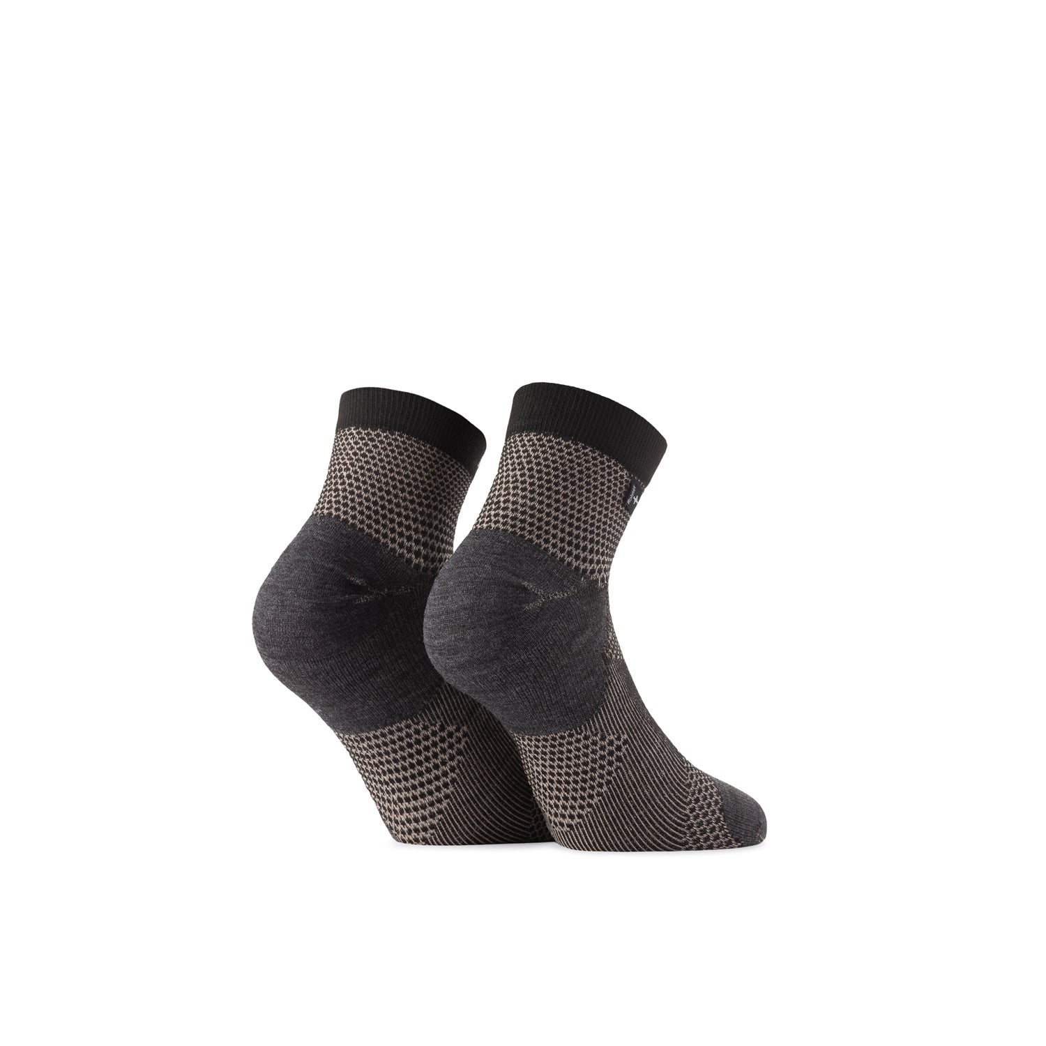 rohner-copper-allsport-quarter-sportsocken-schwarz-antibakteriell image 2