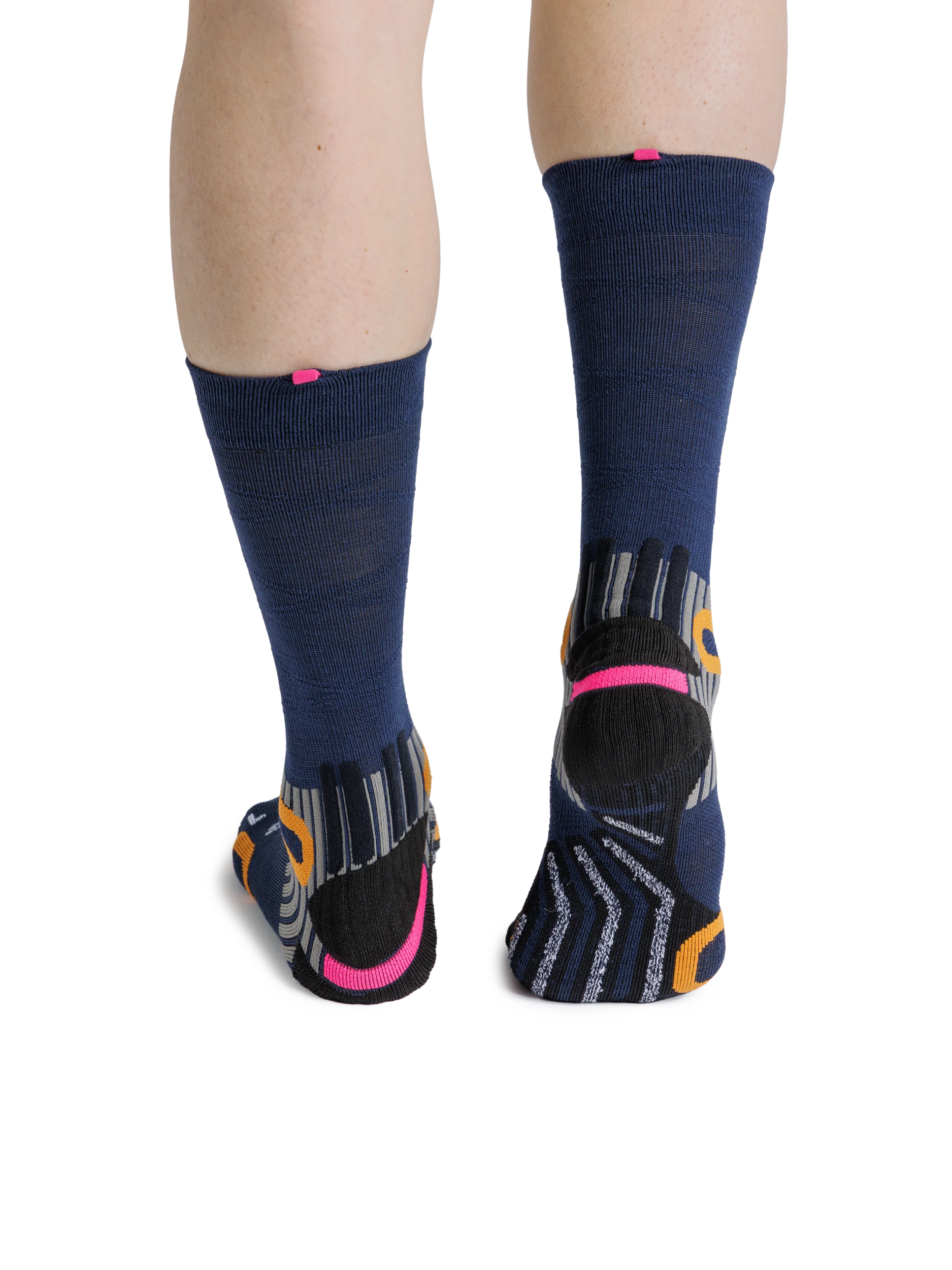 x-bionic-hike-anatomix-merino-crew-wandersocken-heather-marine image 4