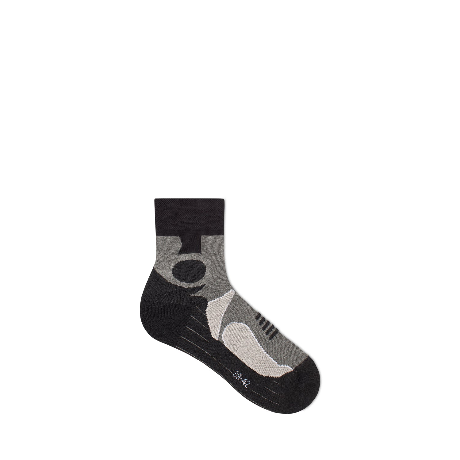 rohner-trekking-quarter-trekkingsocken-10er-pack-light-grey-merinowolle image 4