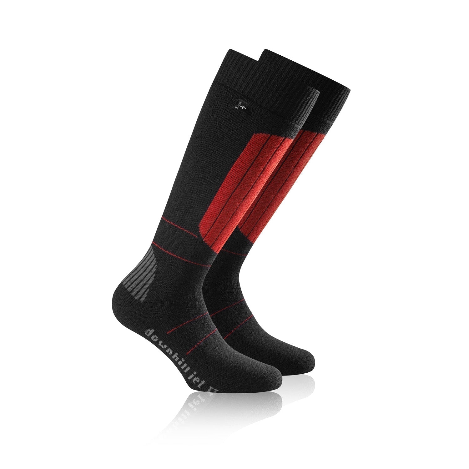 rohner-downhill-jet-skisocken-medium-grey-frottee image 2