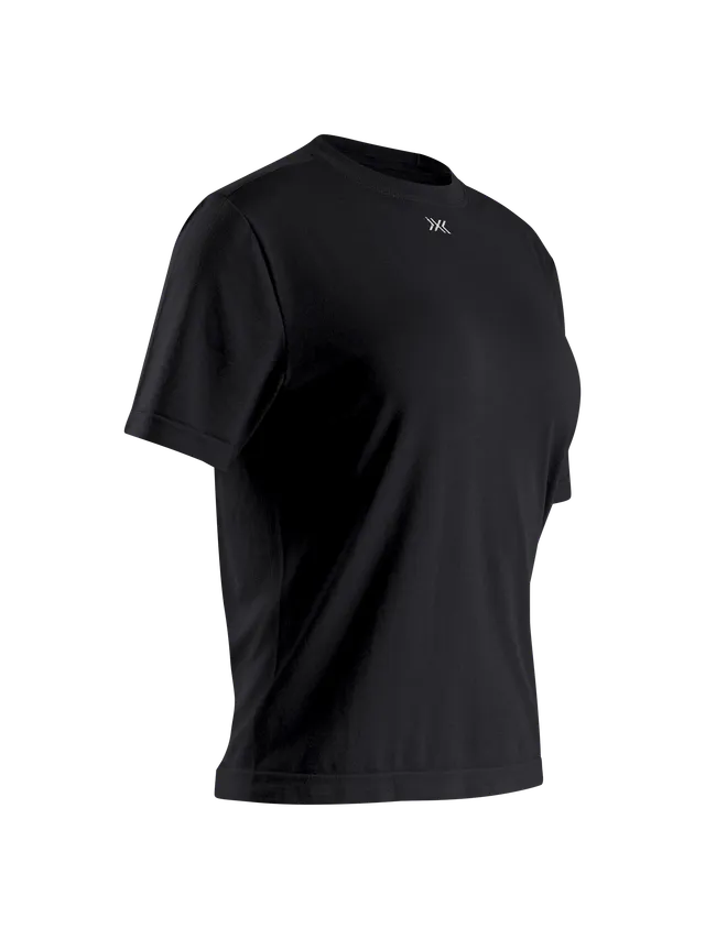 x-bionic-mightywool-light-shirt-kurzarm-damen-merino-schwarz image 1