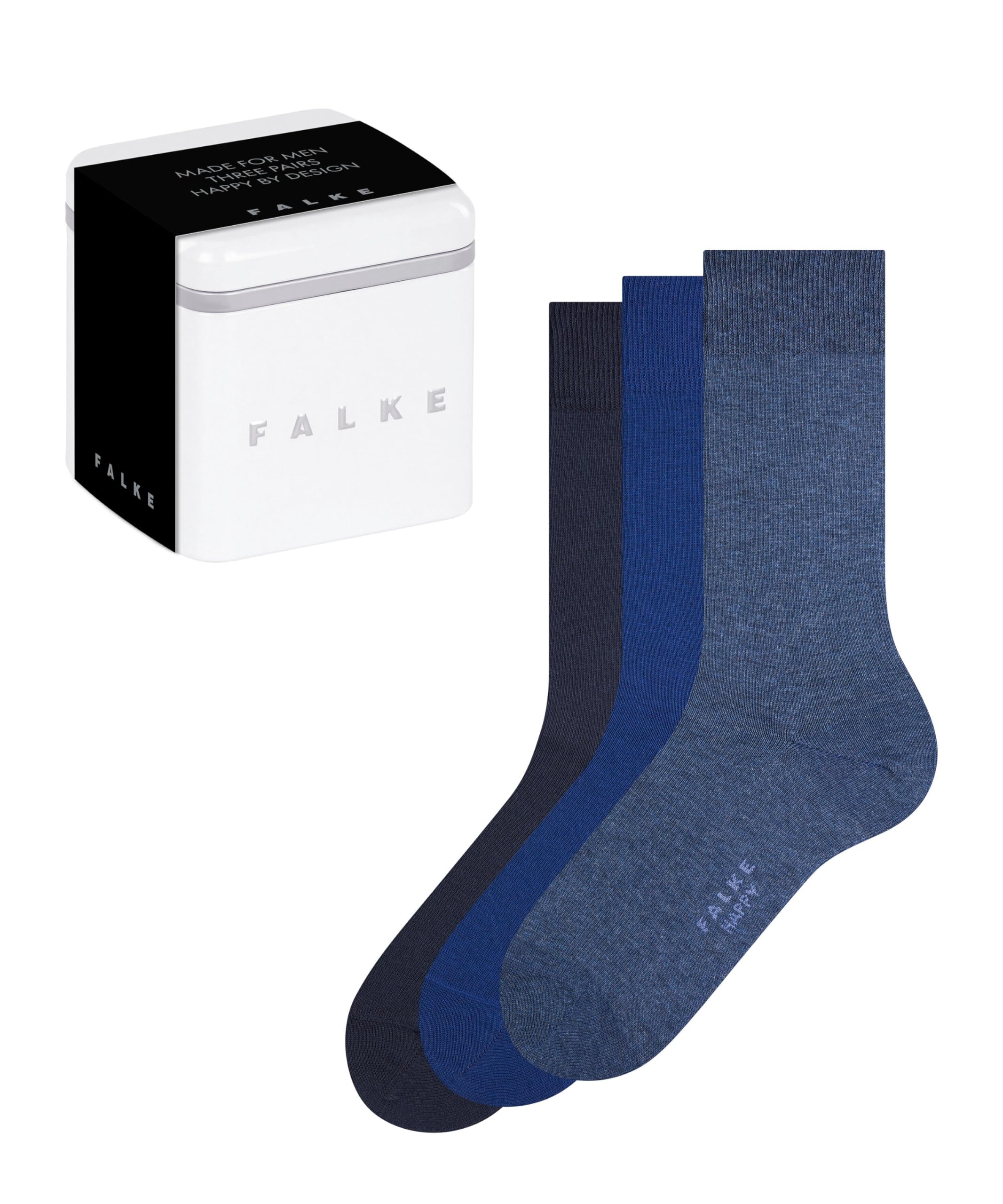 falke-happy-box-herrensocken-3-paar-39-42-black-grey-mix image 8