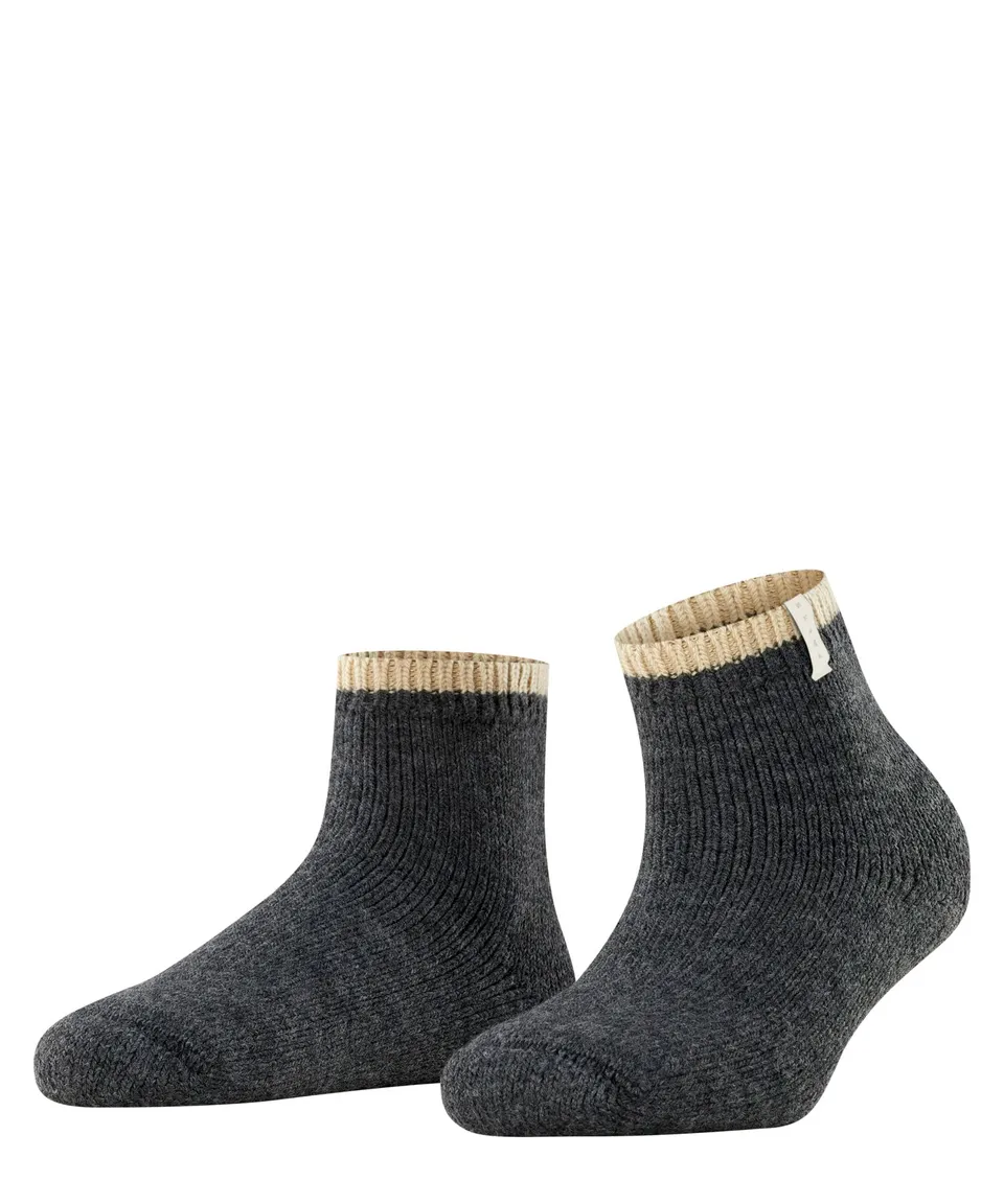 falke-cosy-wool-cosy-plush-socken-anthracite-melange-alpaka image 1