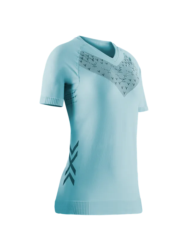 x-bionic-twyce-run-shirt-ss-damen-laufshirt-clearwater-black-k-hl image 1
