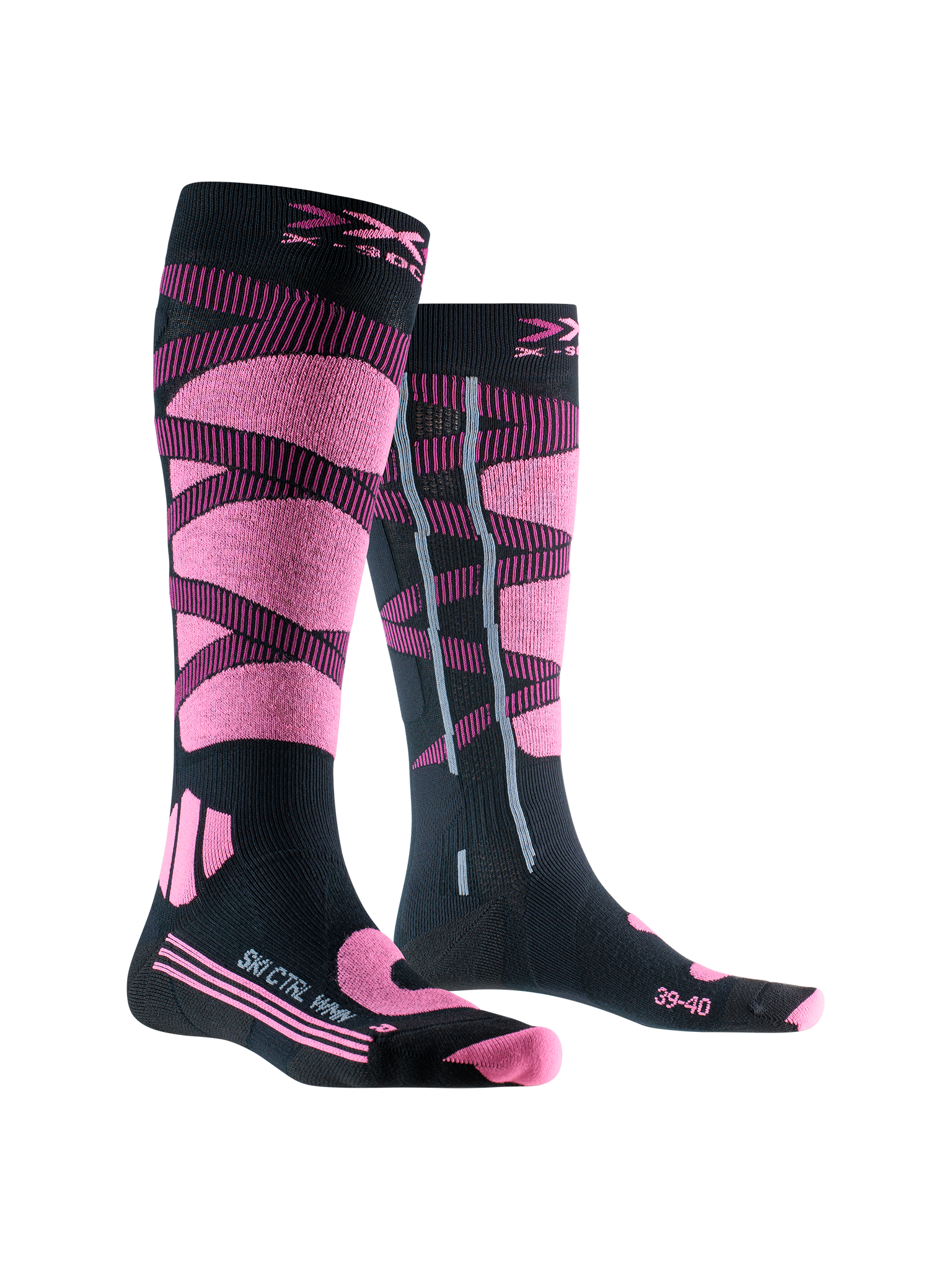 x-socks-ski-control-4-0-skisocken-damen-schwarz-stabil image 1