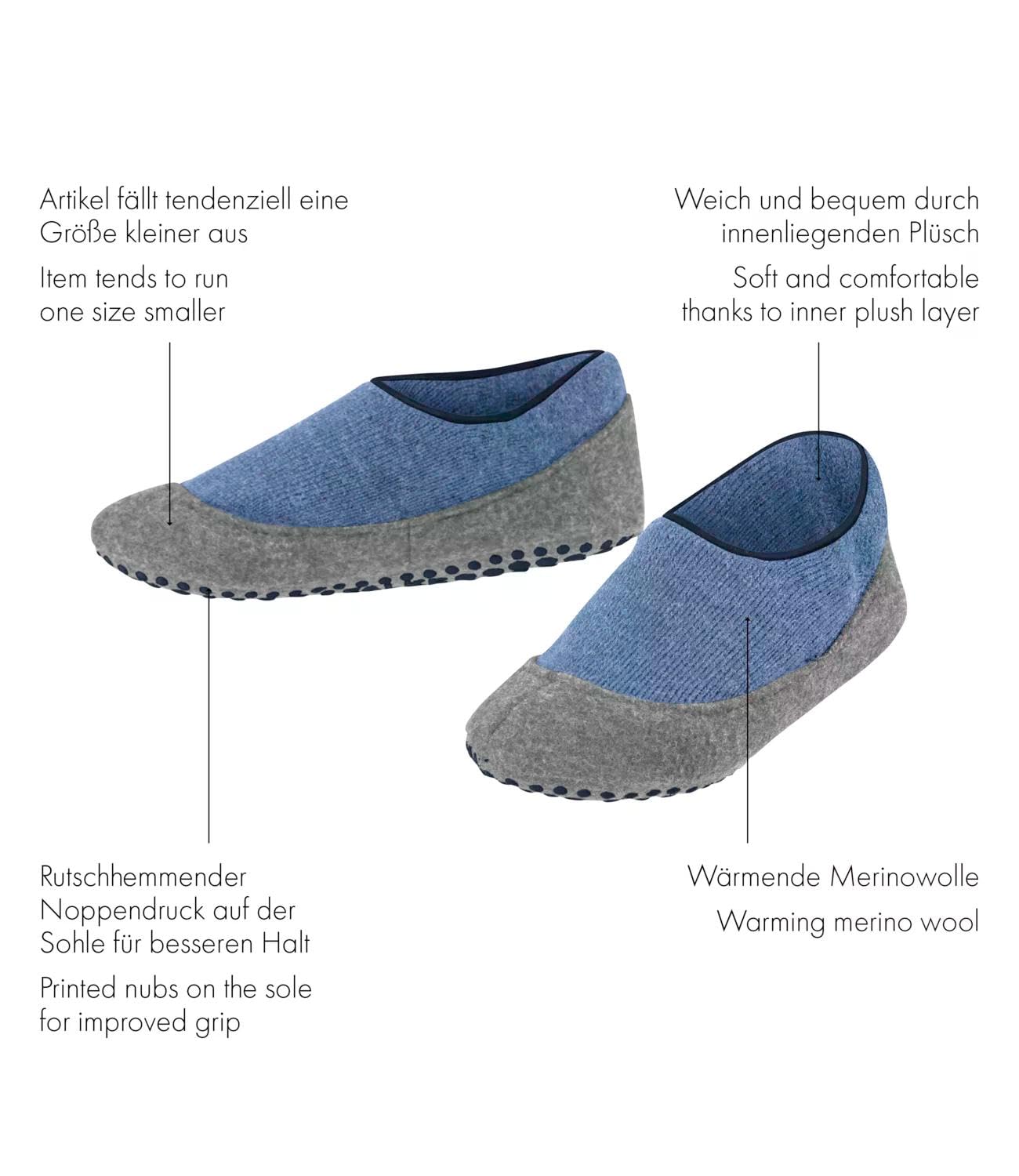falke-cosyshoe-slipper-kinder-cobalt-blue-6054 image 3